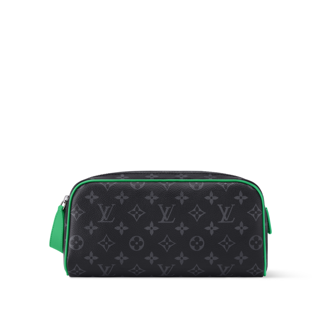在庫少 希少【LOUIS VUITTON】Dopp Kit Monogram Eclipse Canvas Dopp Kit Monogram Eclipse Canvas - Men - Travel | LOUIS